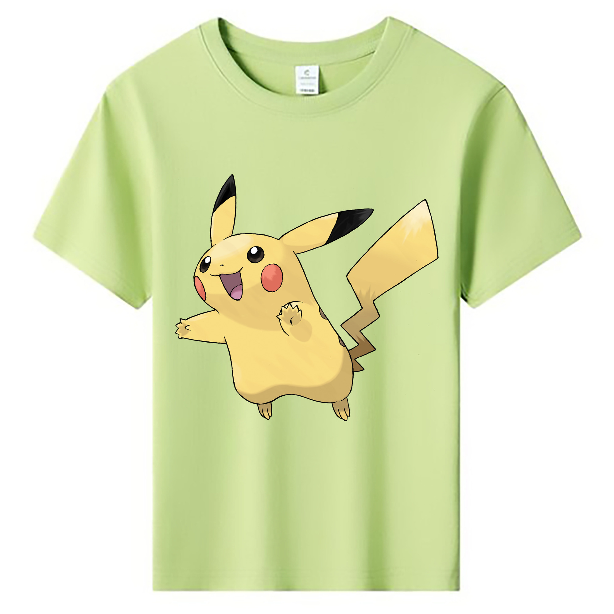 （画像用） ポケットモンスター Pokémon 綿100％キッズTシャツ（フロントプリント）